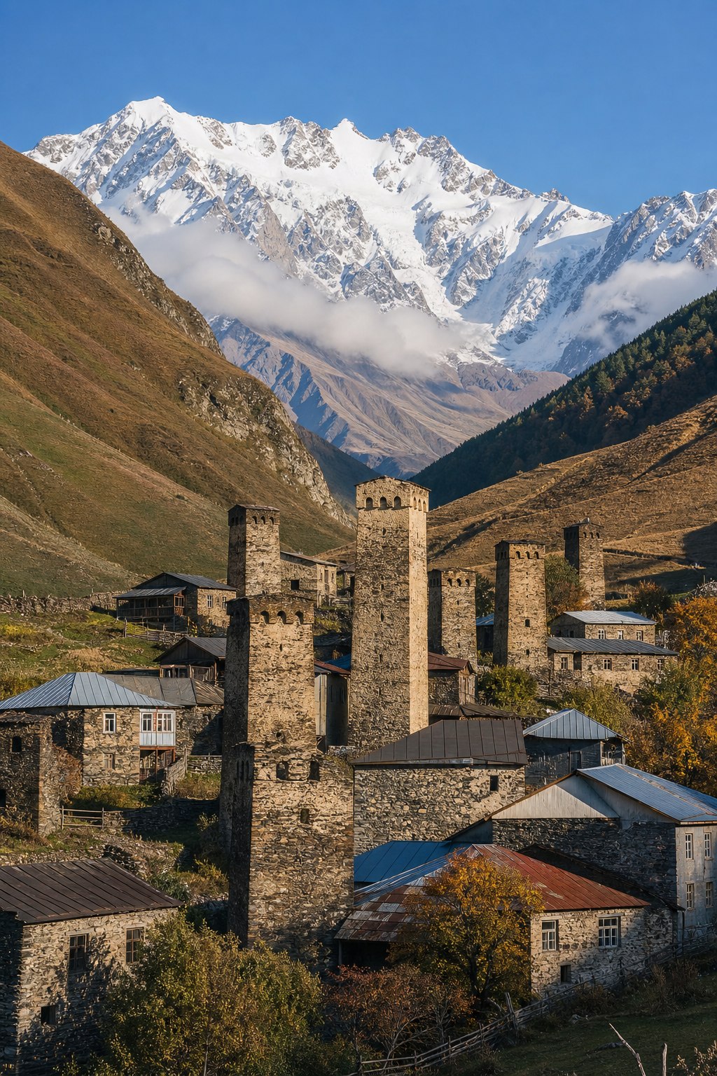 Tbilisi - Gori - Kutaisi - Mestia - Ushguli - Batumi